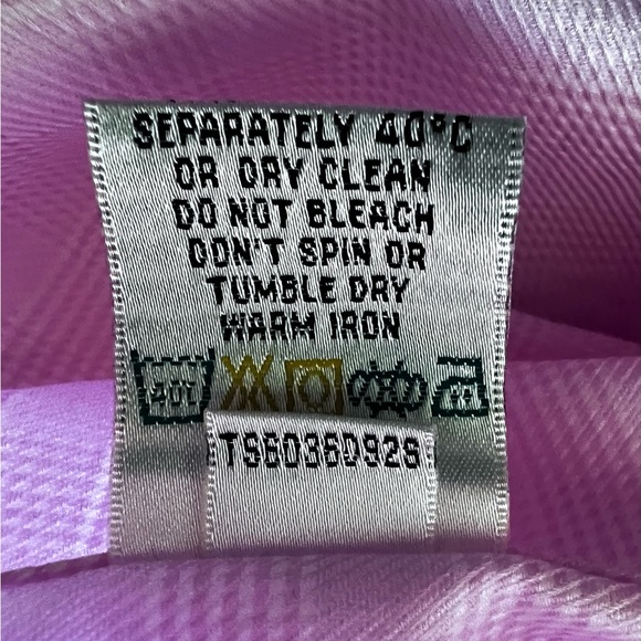 Bugatchi Uomo Men’s Lux Pink Dress Shirt, Size 15 34/35 EUC - Picture 12 of 13